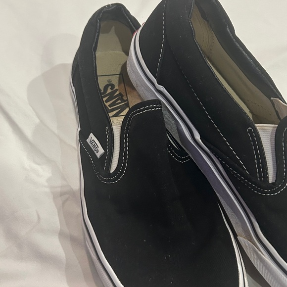 Black Slip-On Vans - Picture 3 of 4